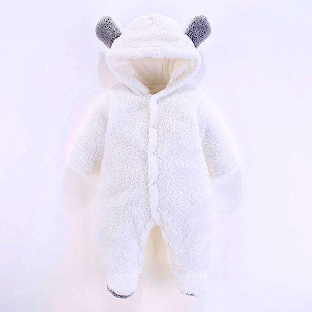 Cute baby winter cozy fleece full body outfit 🤱👶